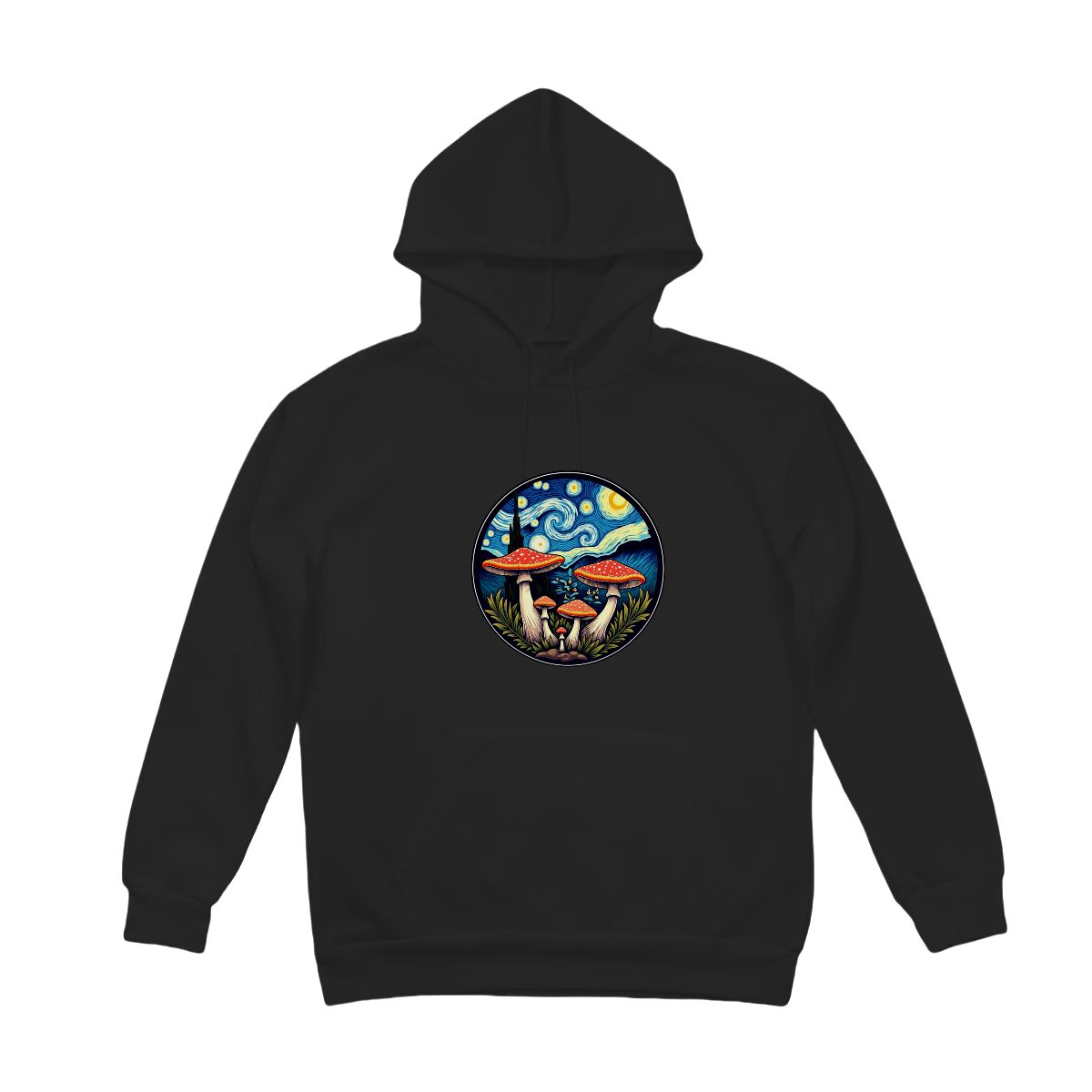 "Amanita Mushroom" Adult Hoodie - Rabbit Haven