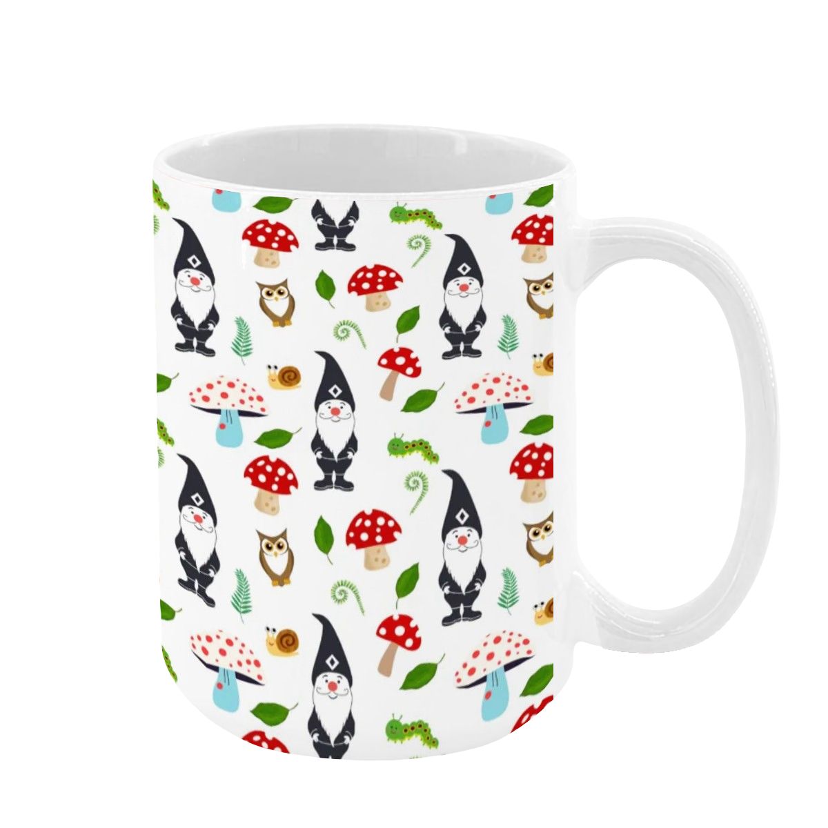 "Woodland Magic" 15oz Gnome Mug - Rabbit Haven