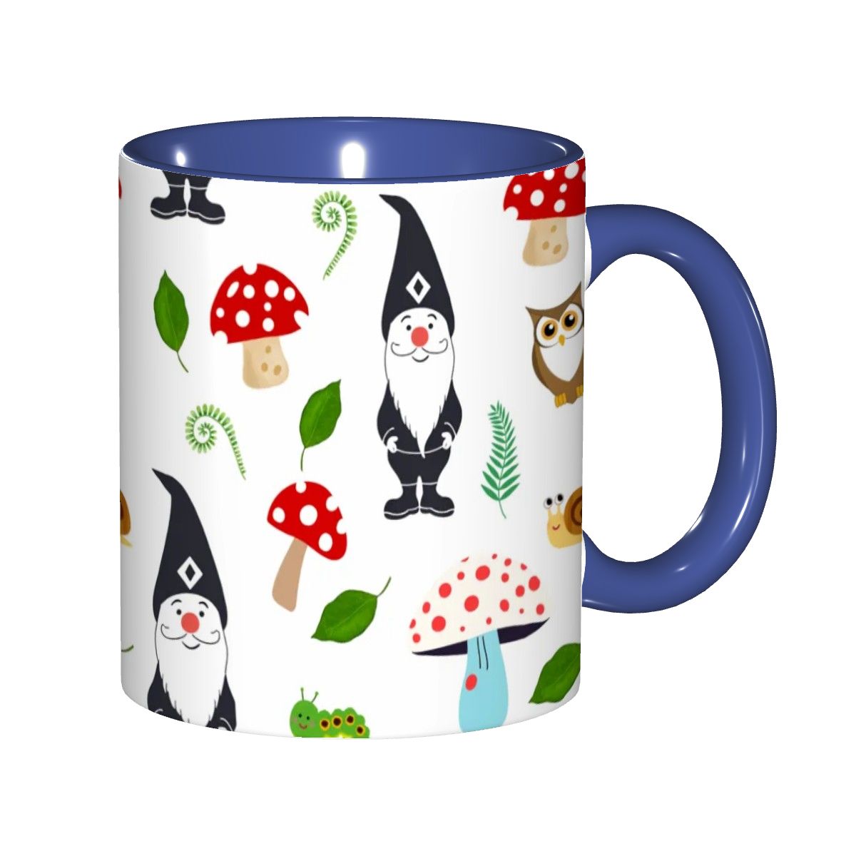 "Woodland Magic" 11oz Gnome Mug - Rabbit Haven