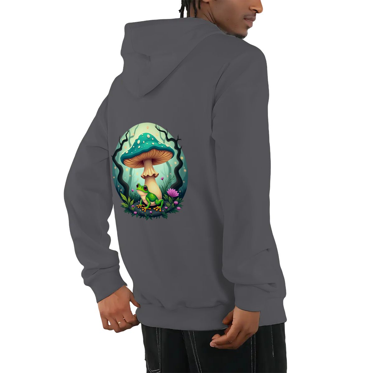 "Cap Guardian" Adult Hoodie Double-Sided Design - Rabbit Haven