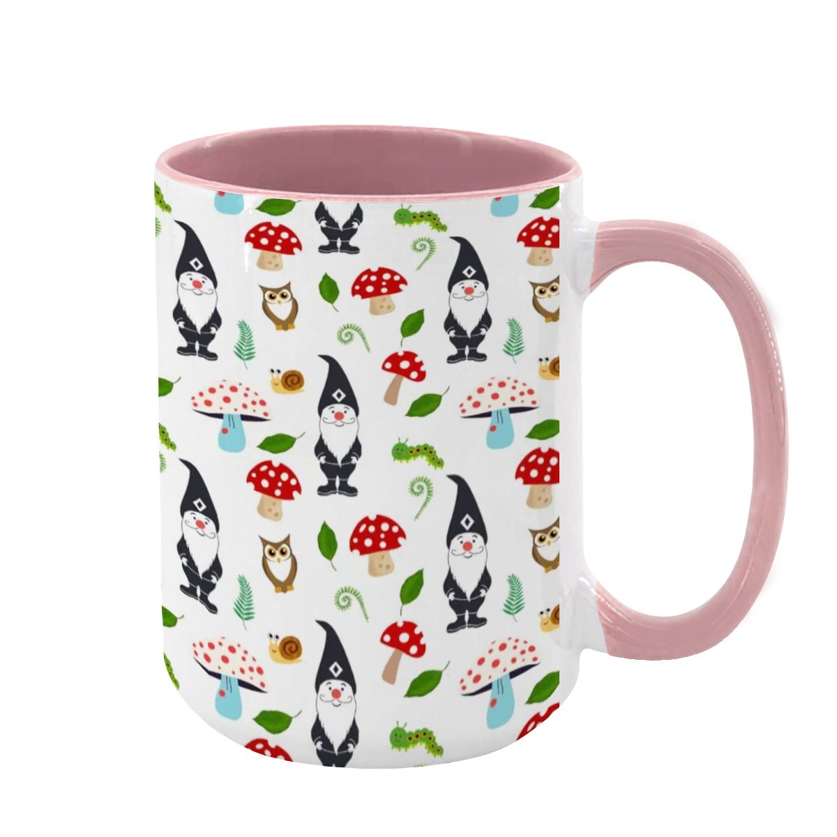 "Woodland Magic" 15oz Gnome Mug - Rabbit Haven