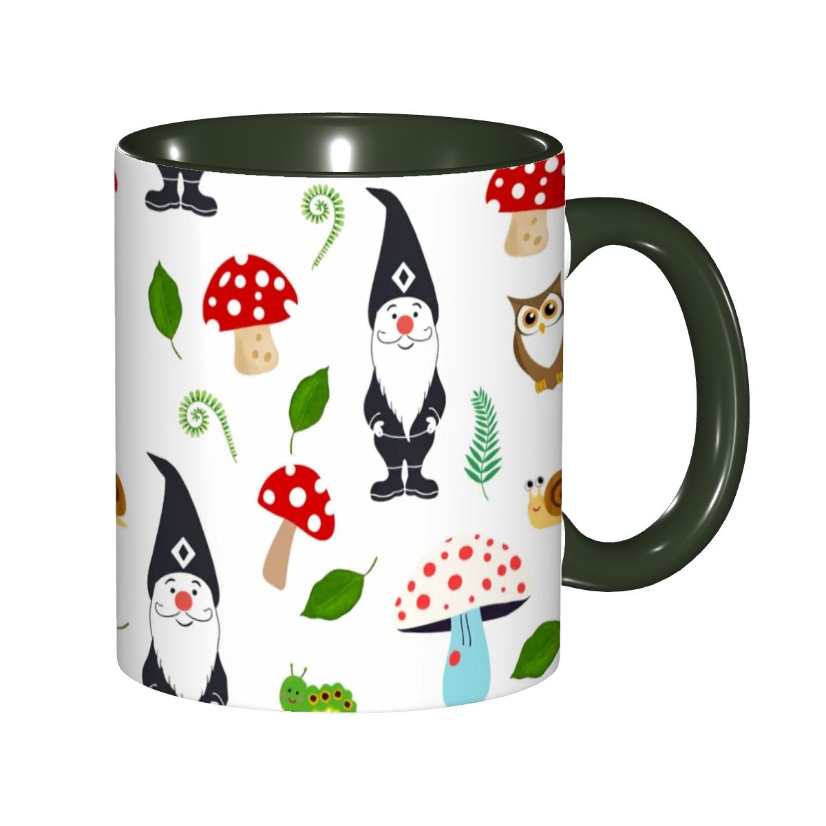 "Woodland Magic" 11oz Gnome Mug - Rabbit Haven
