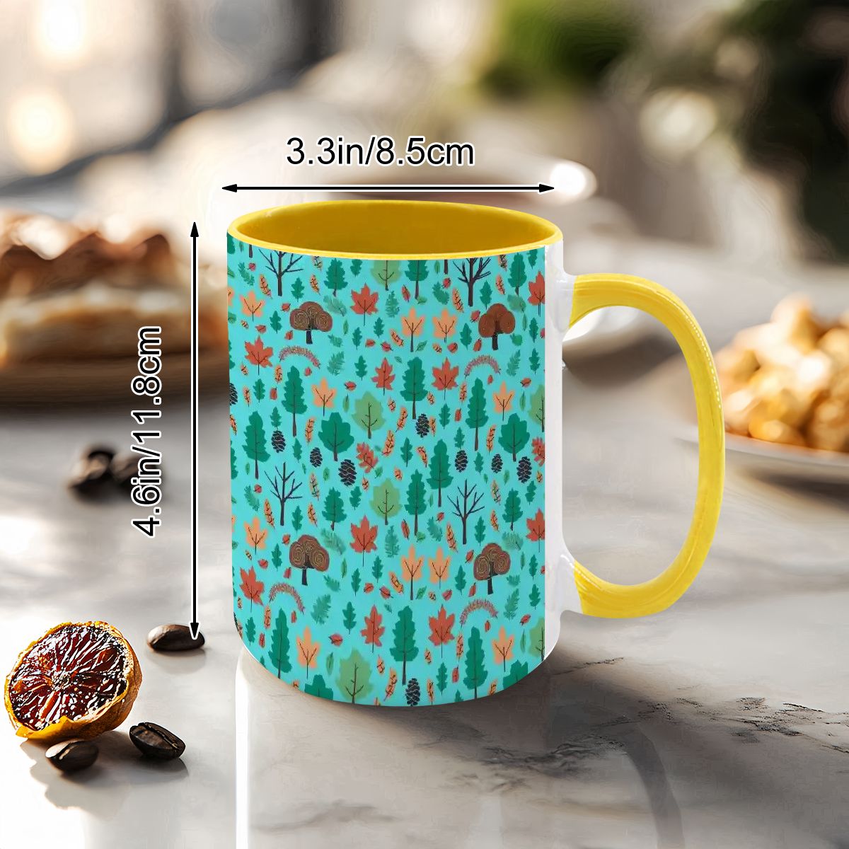 "Autumn Tapestry" 15oz Mug - Rabbit Haven