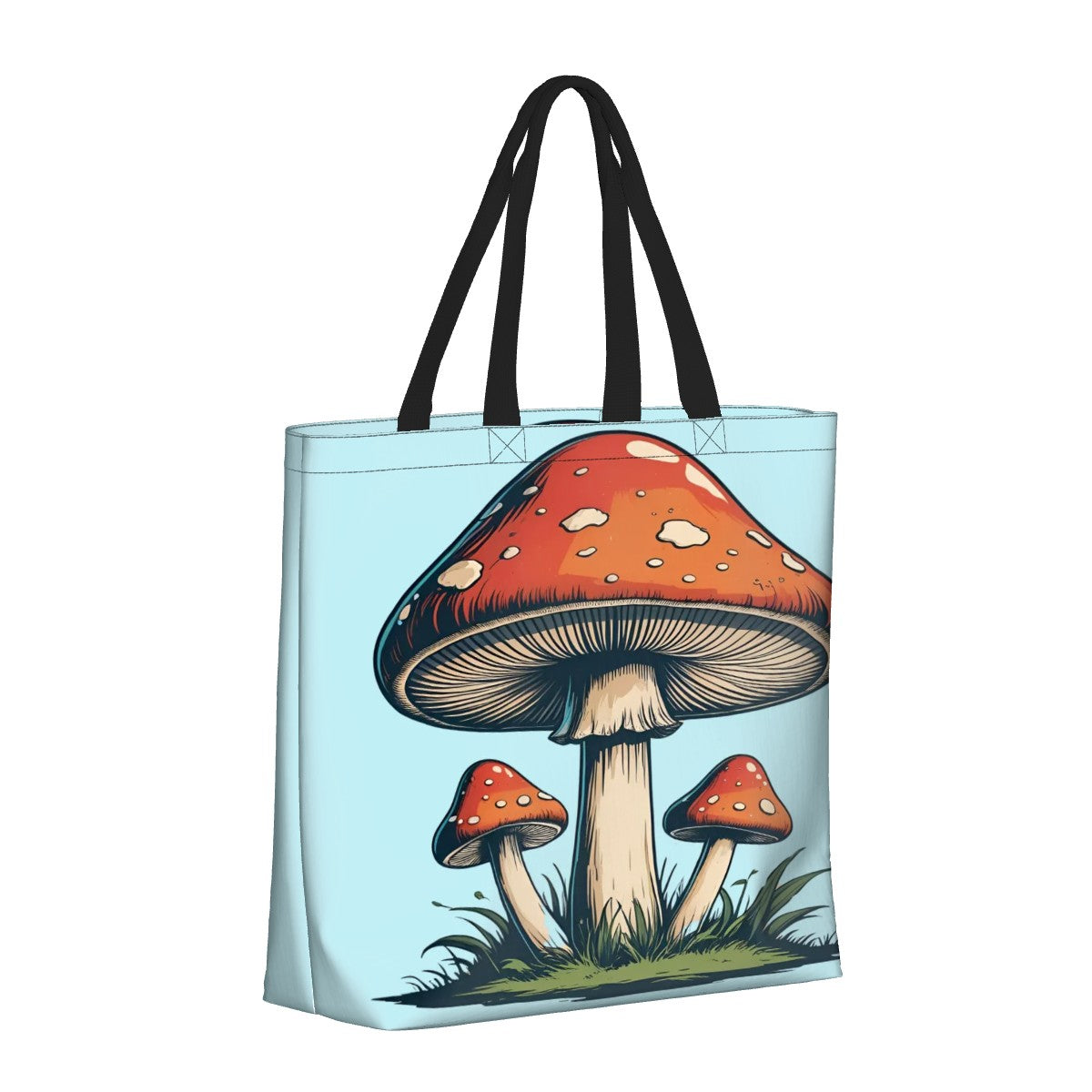 "Toadstool Trio" Amanita Mushroom Forest Art Shoulder Bag