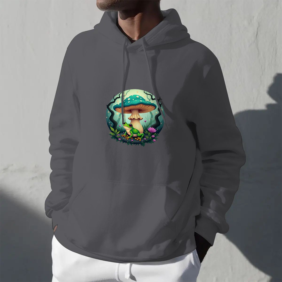 "Cap Guardian" Adult Hoodie Double-Sided Design - Rabbit Haven