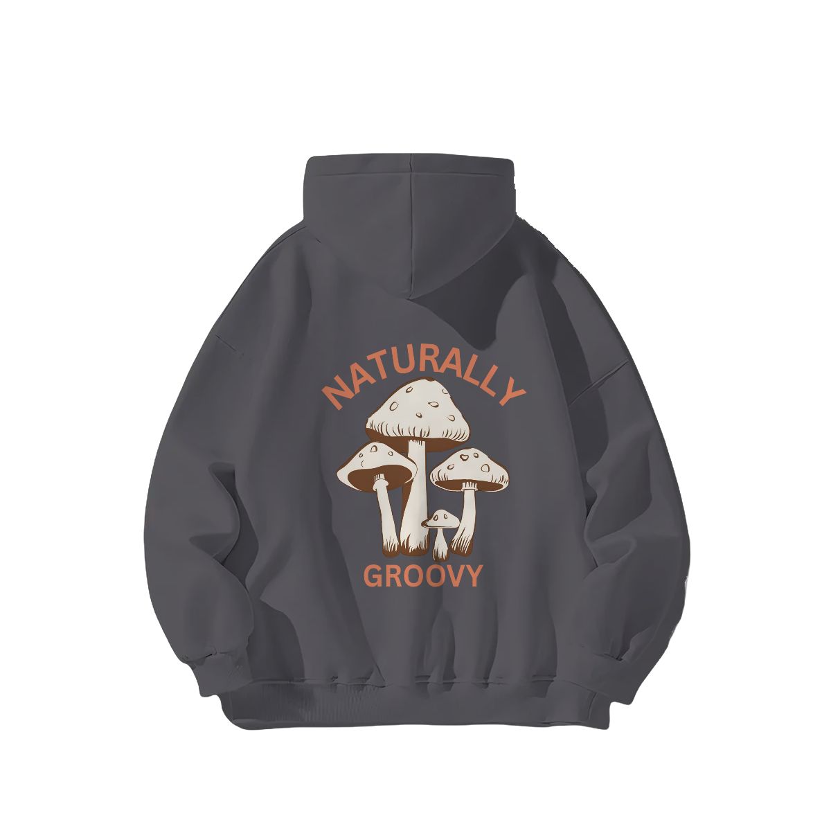 "Naturally Groovy Design #2" Adult Hoodie Double-Sided Design - Rabbit Haven