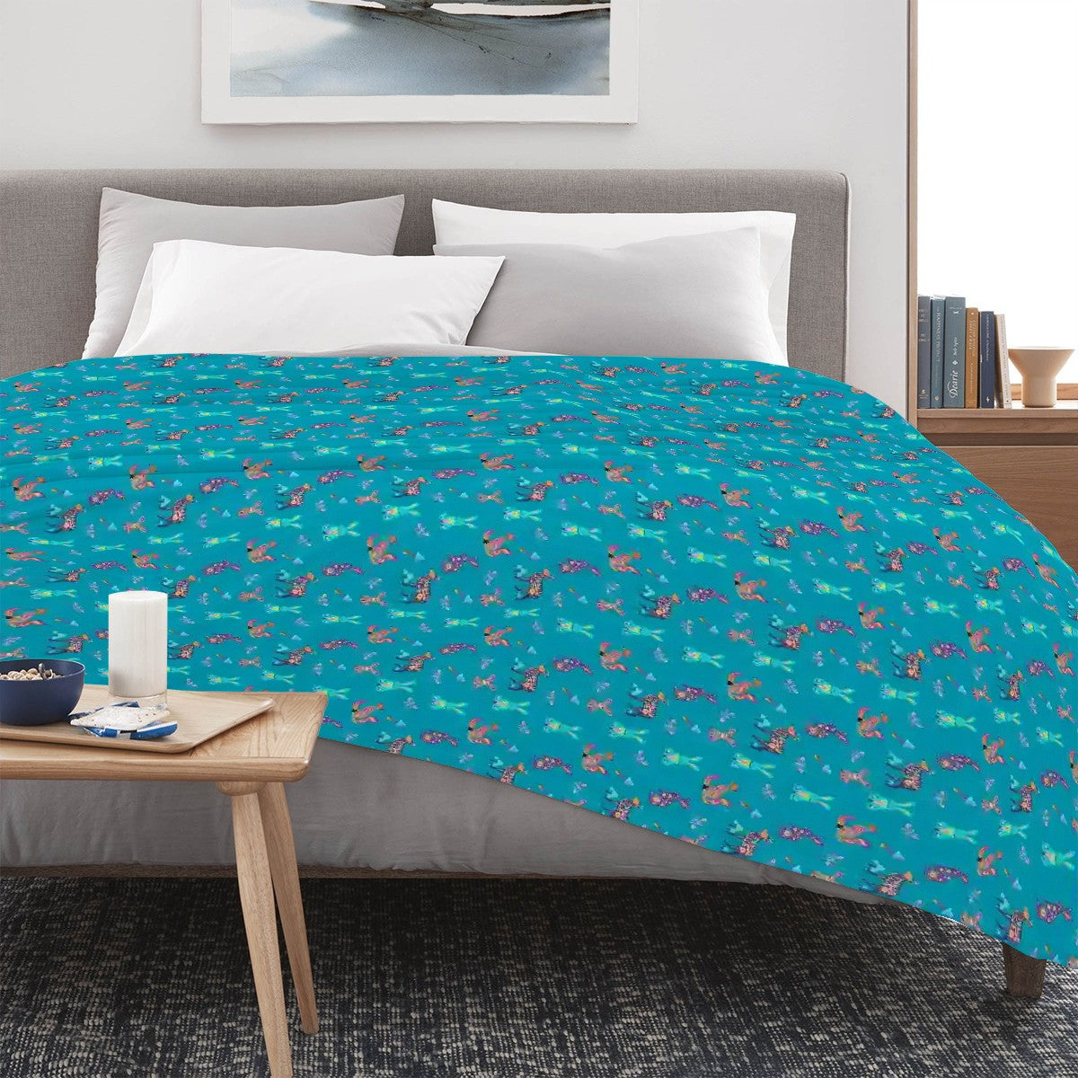 "Woodland Parade" Blankets - Rabbit Haven