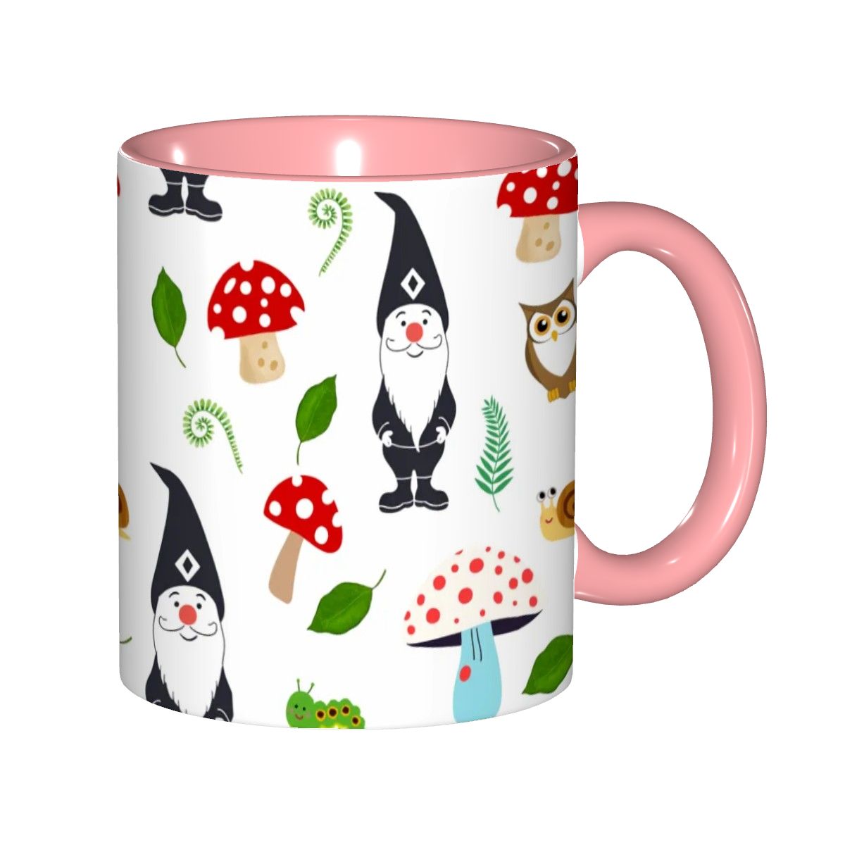 "Woodland Magic" 11oz Gnome Mug - Rabbit Haven