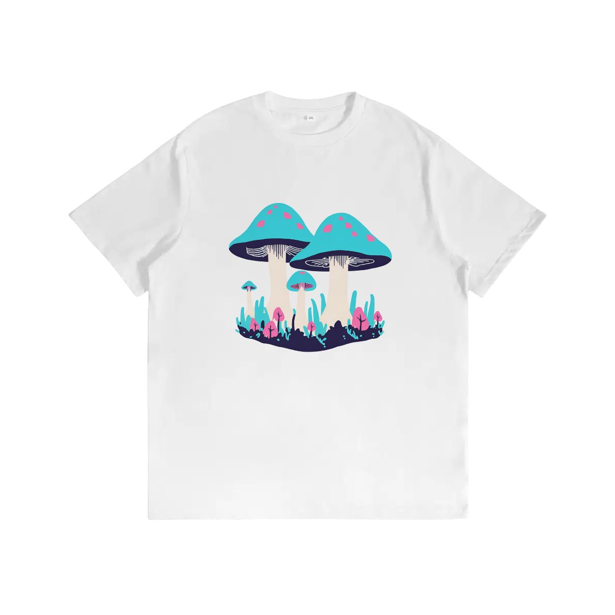 "Fungi Field" Mushroom T-Shirt - Rabbit Haven