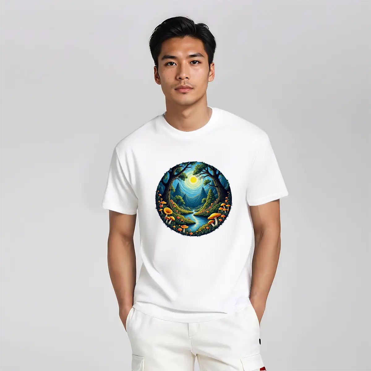 "Enchanted Forest" T-Shirt - Rabbit Haven