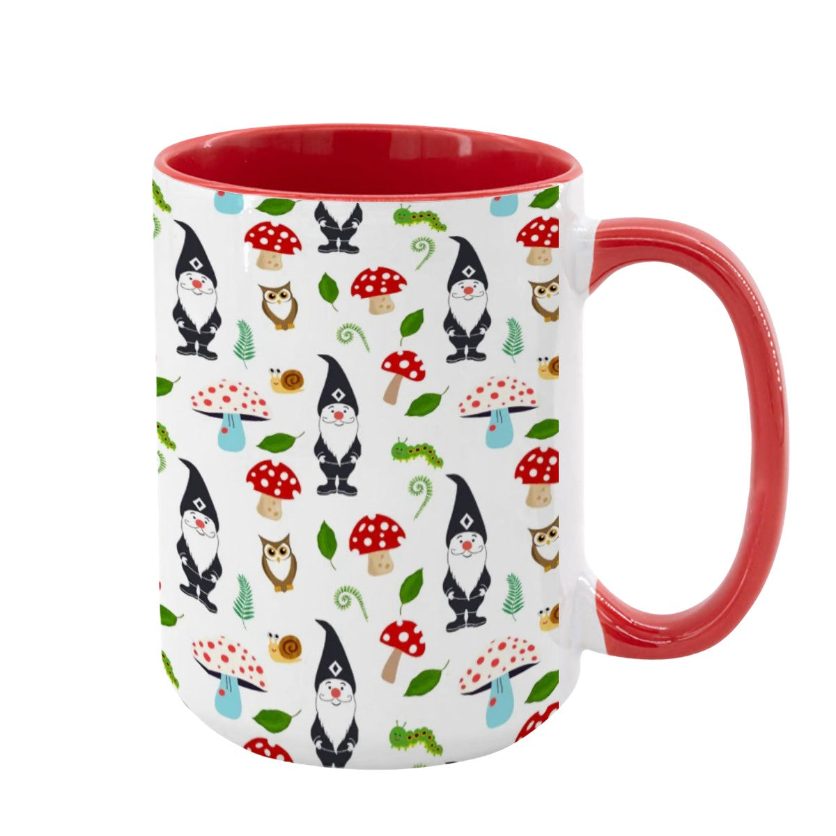 "Woodland Magic" 15oz Gnome Mug - Rabbit Haven