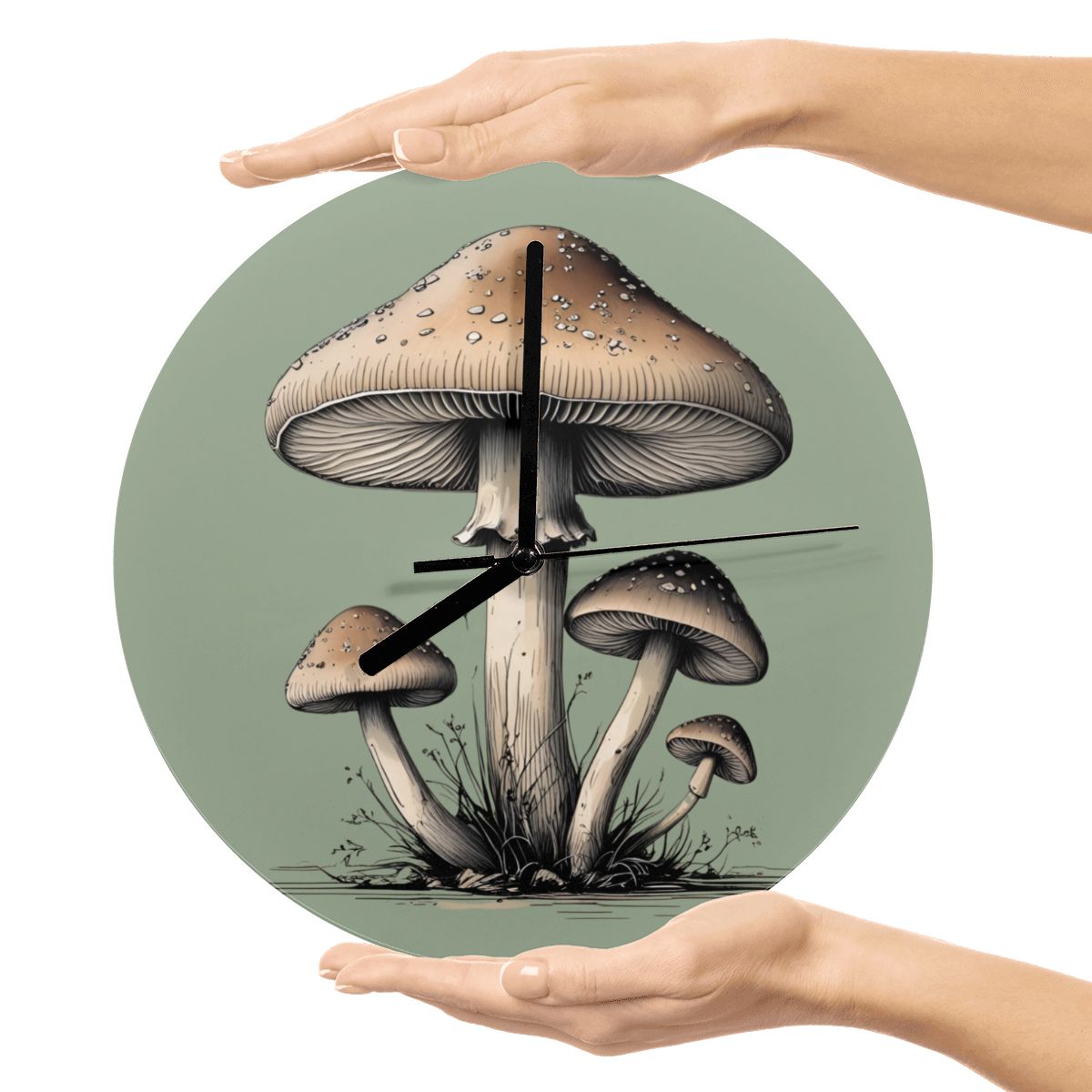 "Forest Cluster" Woodland Wall Clock