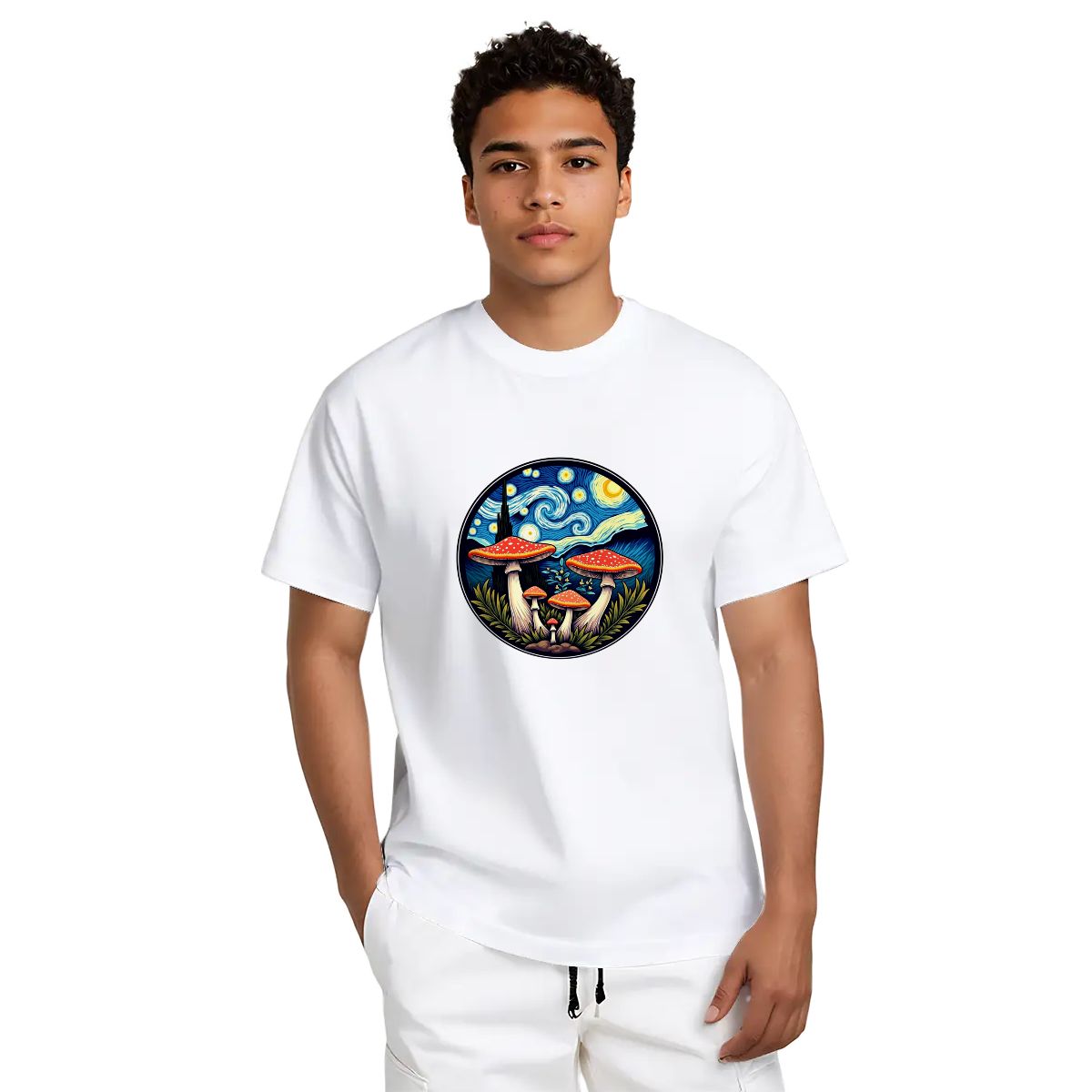 "Amanita Mushroom" T-Shirt - Rabbit Haven