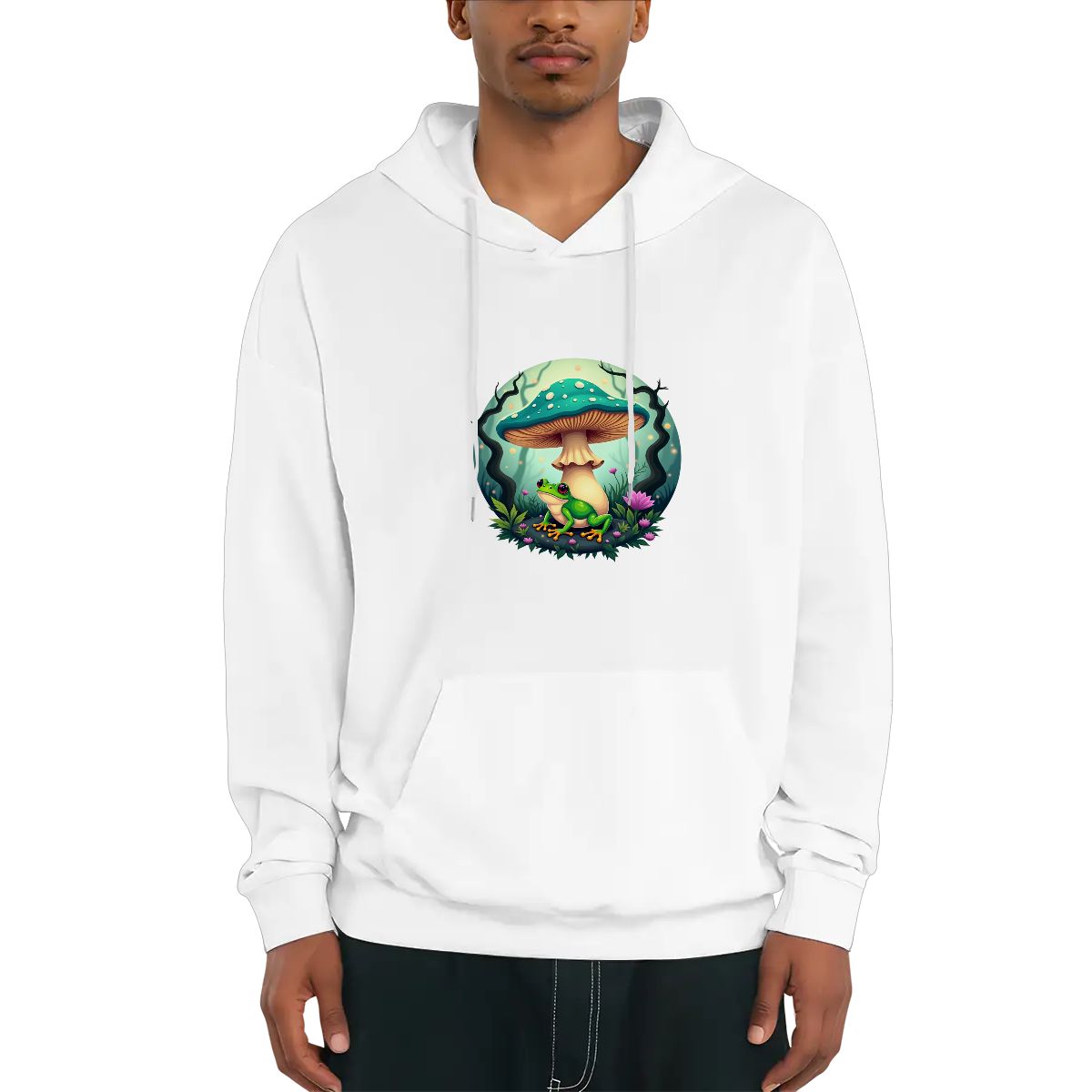 "Cap Guardian" Adult Hoodie Double-Sided Design - Rabbit Haven