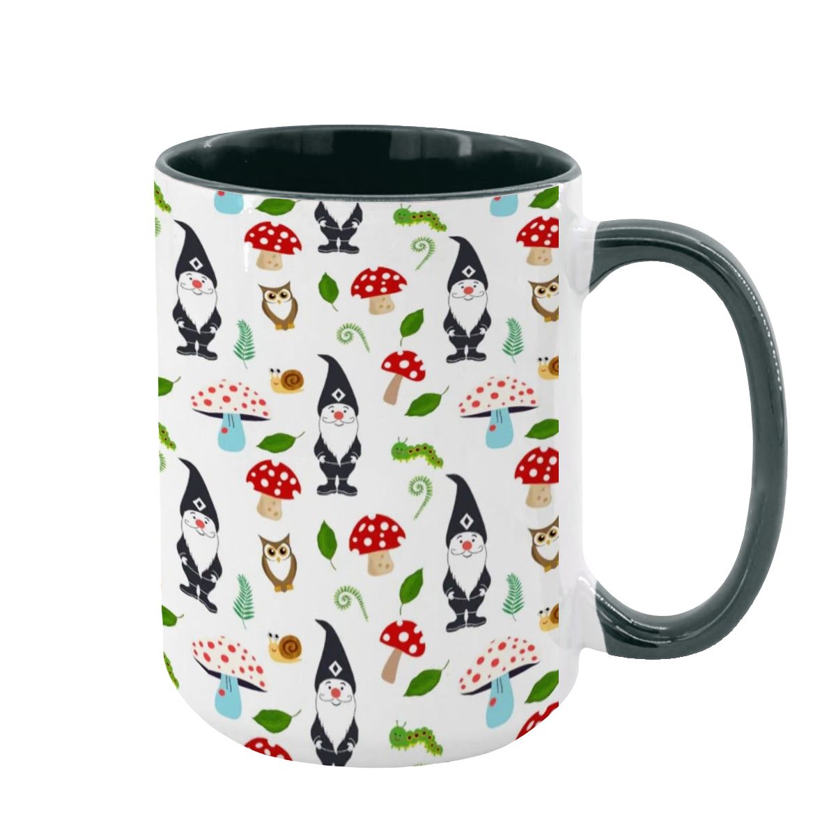 "Woodland Magic" 15oz Gnome Mug - Rabbit Haven