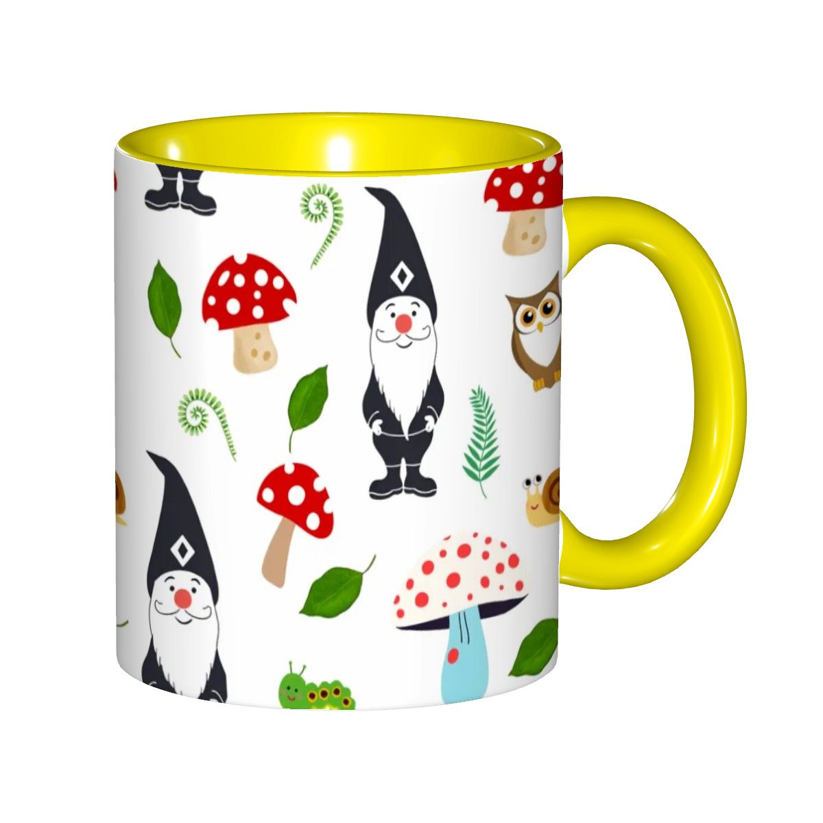 "Woodland Magic" 11oz Gnome Mug - Rabbit Haven