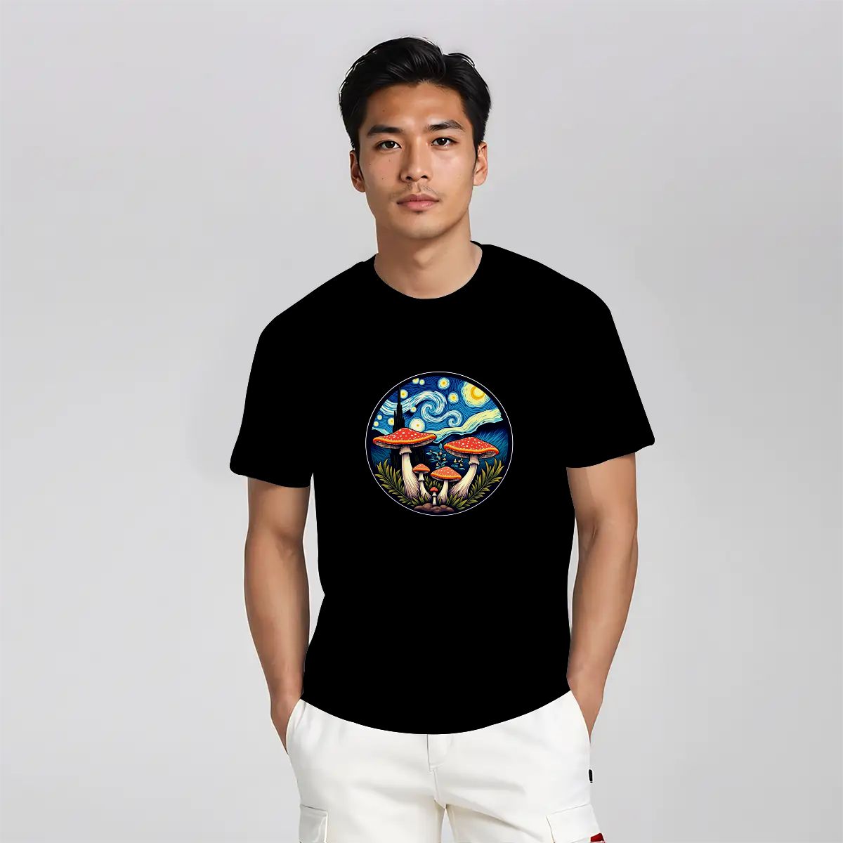 "Amanita Mushroom" T-Shirt - Rabbit Haven