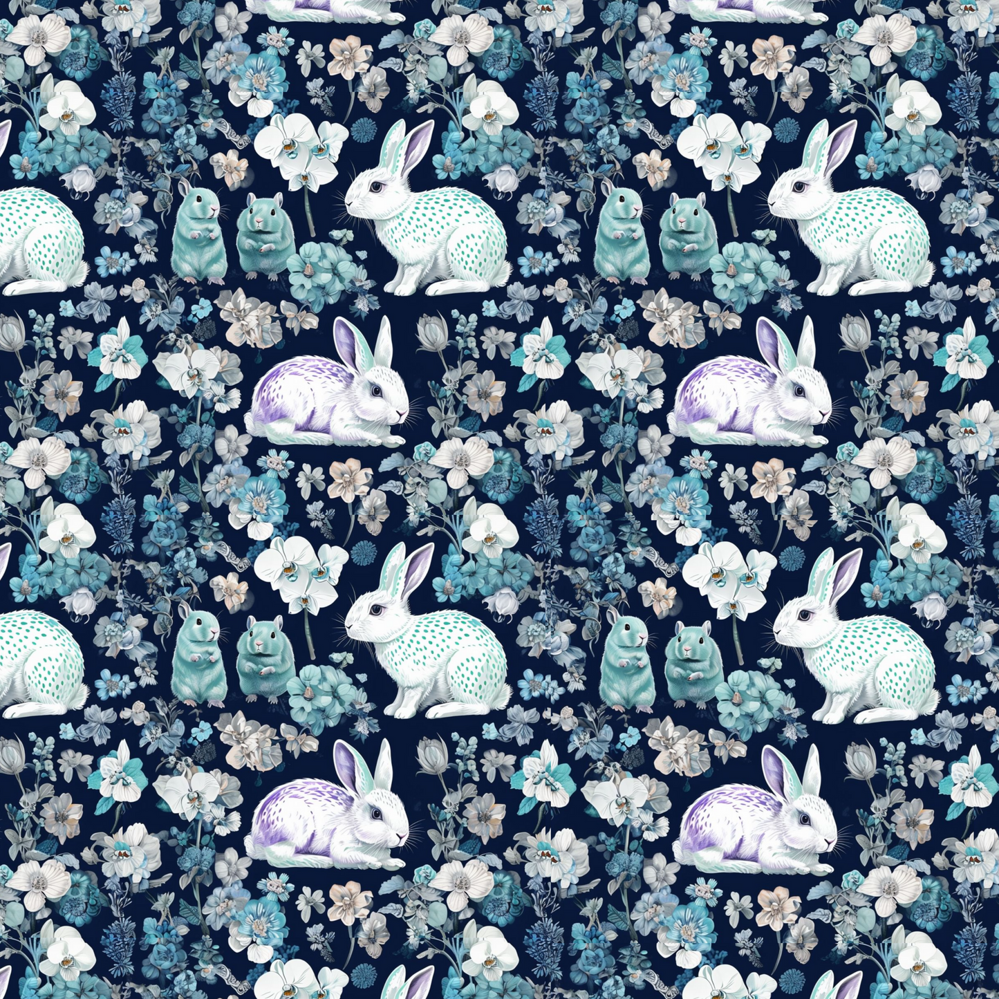 "Moonlit Meadow" Rabbit Blankets - Rabbit Haven