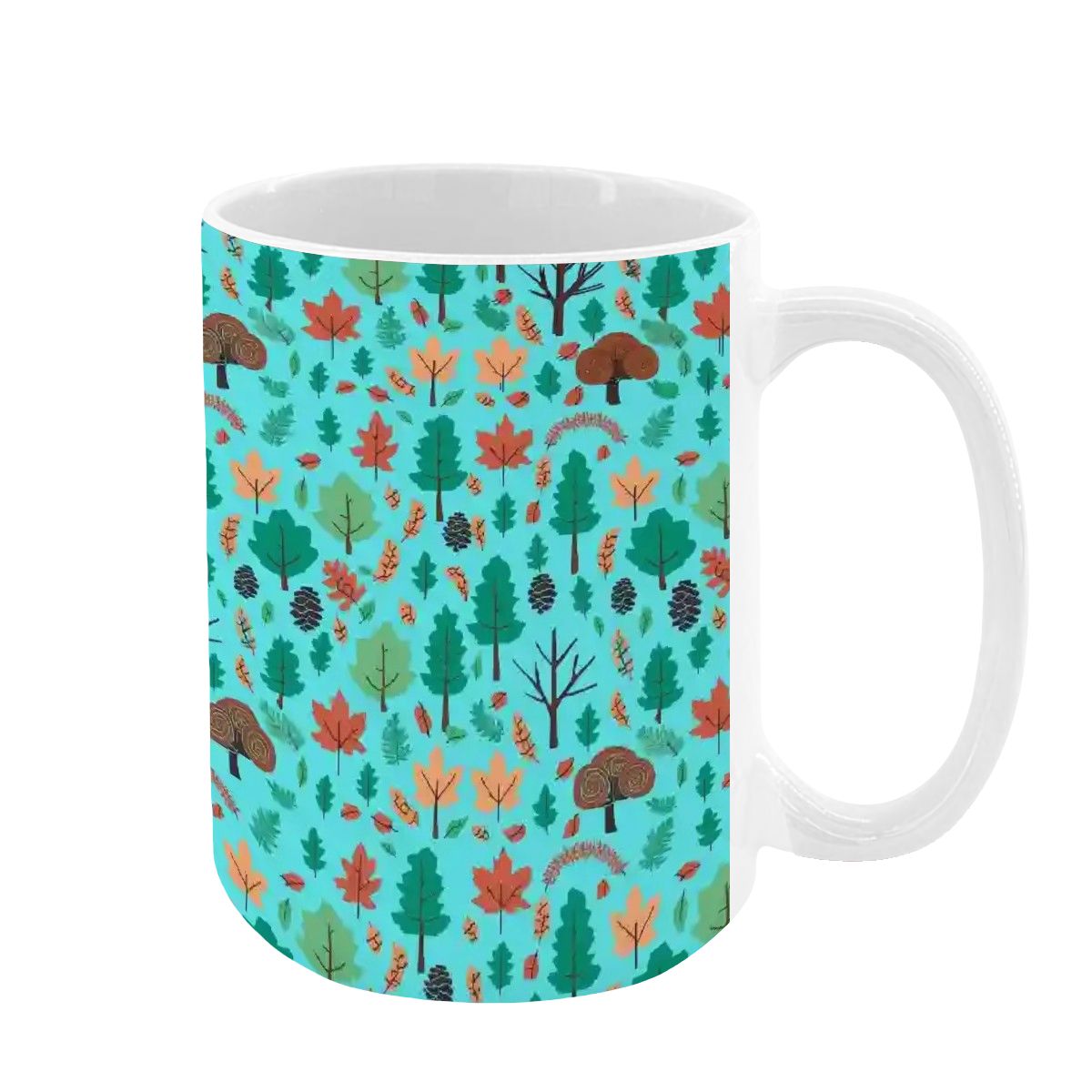 "Autumn Tapestry" 15oz Mug - Rabbit Haven