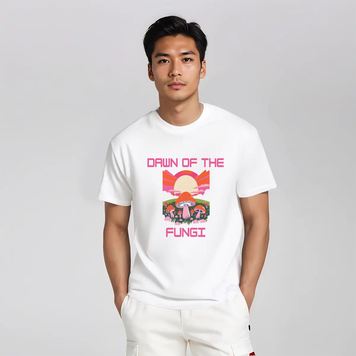"Dawn of the Fungi" Mushroom T-Shirt - Rabbit Haven