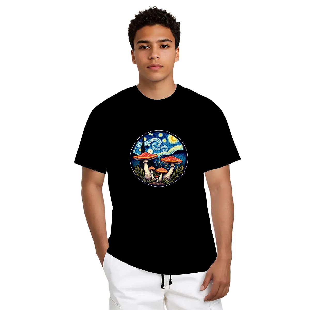 "Amanita Mushroom" T-Shirt - Rabbit Haven