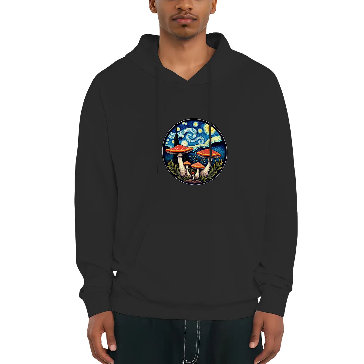 "Amanita Mushroom" Adult Hoodie - Rabbit Haven