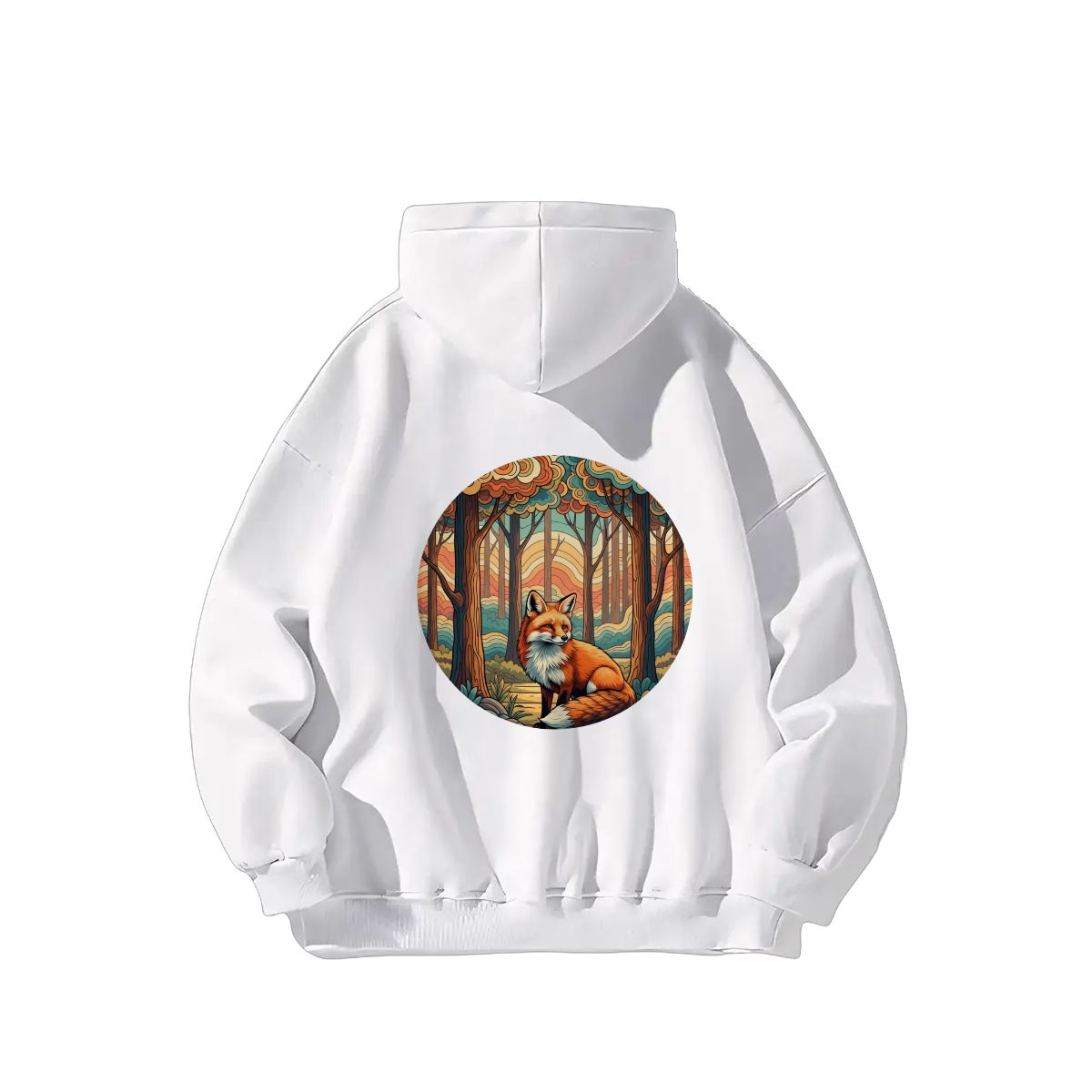 "Sunset Scout" Adult Hoodie Double-Sided Design - Rabbit Haven