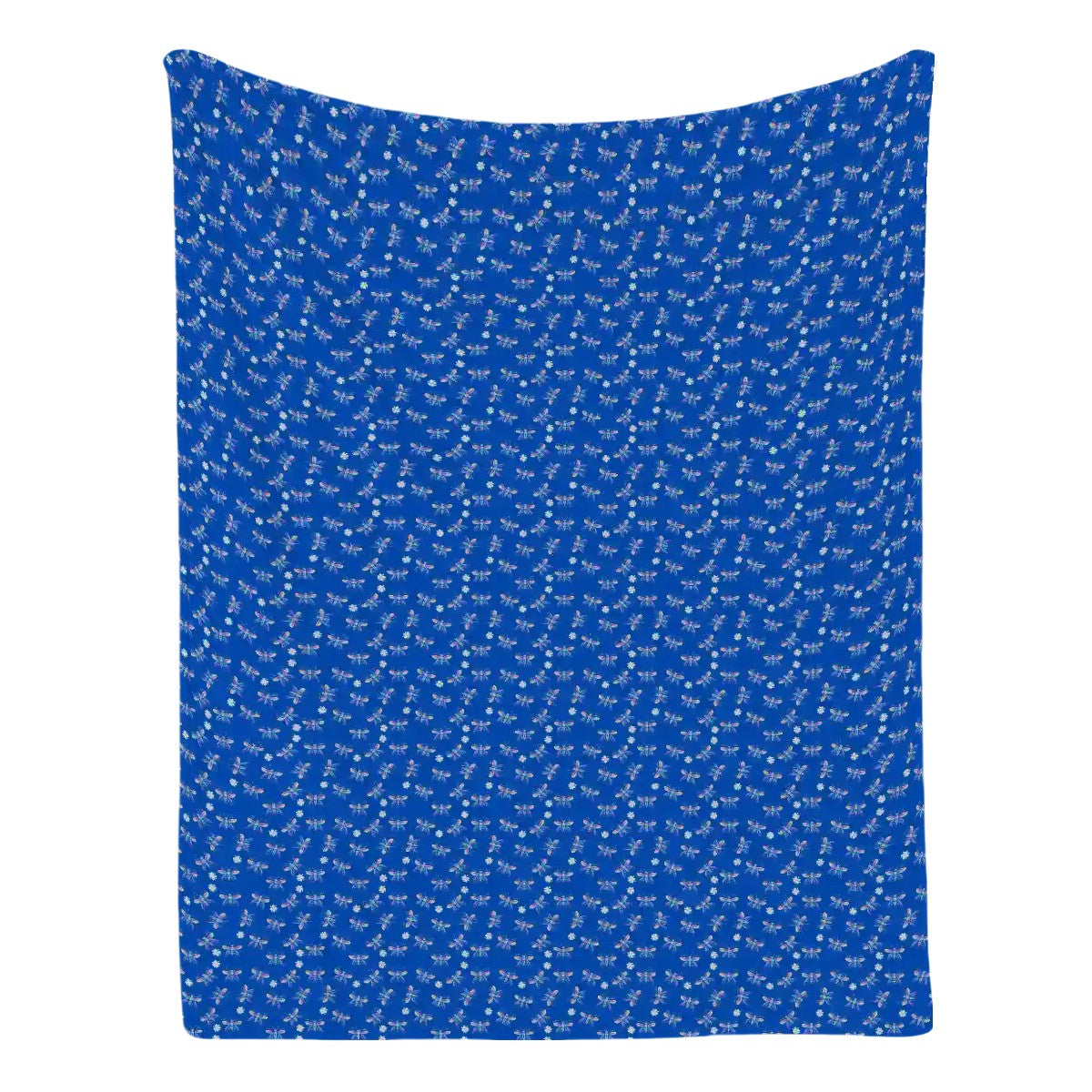 "Iridescent Flight" Blue Blankets - Rabbit Haven