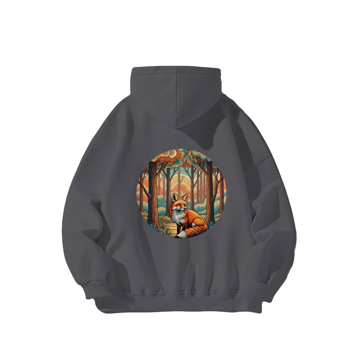 "Sunset Scout" Adult Hoodie Double-Sided Design - Rabbit Haven