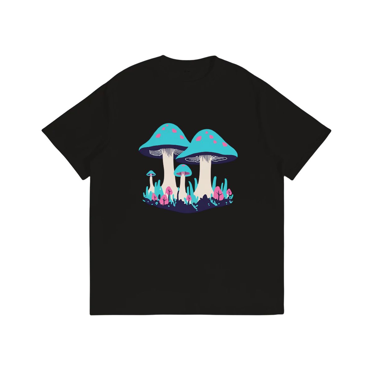 "Fungi Field" Mushroom T-Shirt - Rabbit Haven