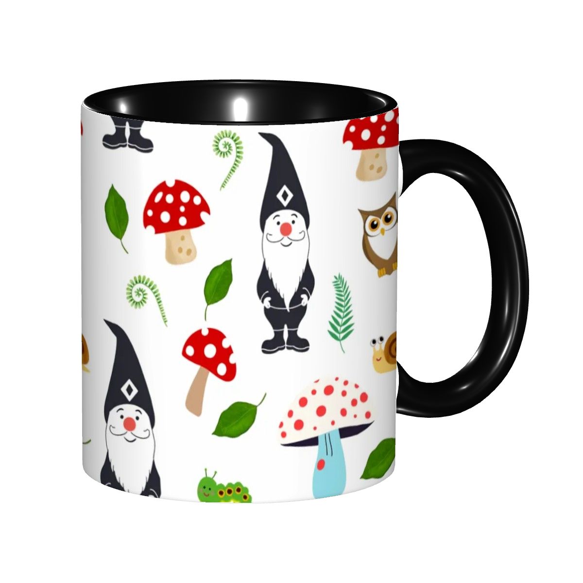 "Woodland Magic" 11oz Gnome Mug - Rabbit Haven