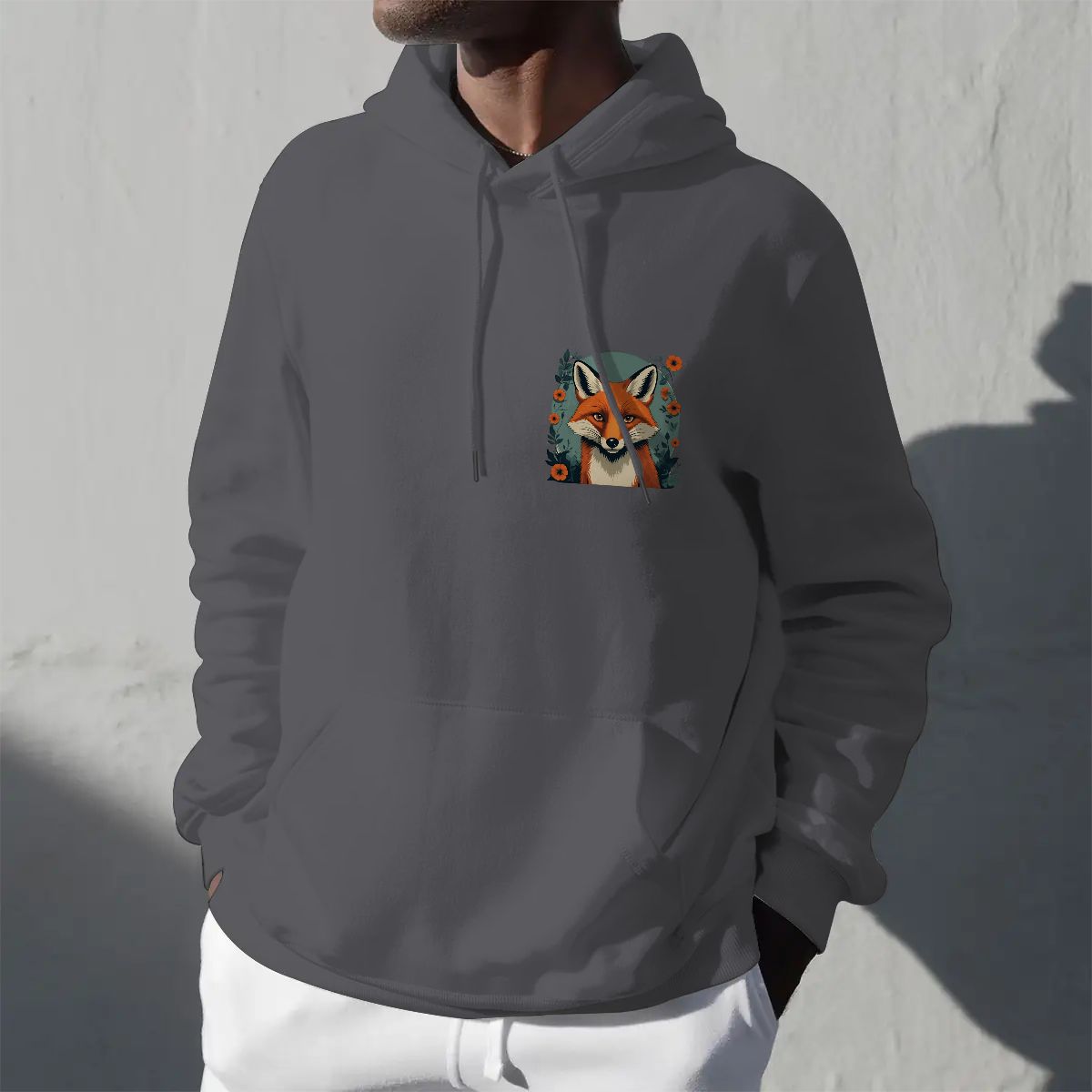 "Sunset Scout" Adult Hoodie Double-Sided Design - Rabbit Haven