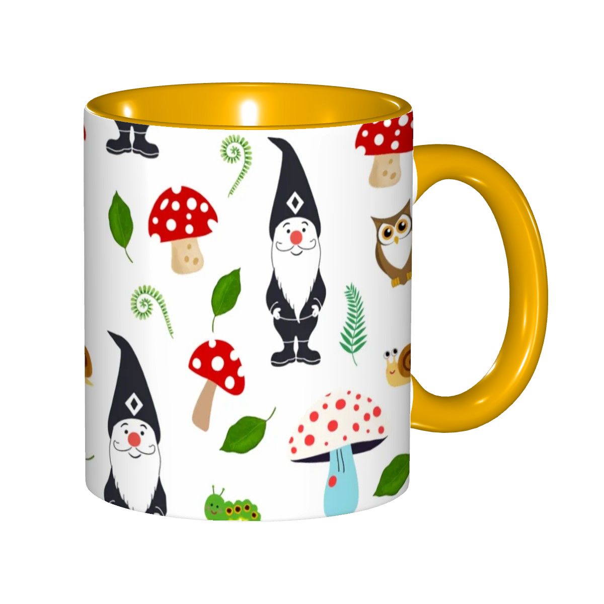 "Woodland Magic" 11oz Gnome Mug - Rabbit Haven