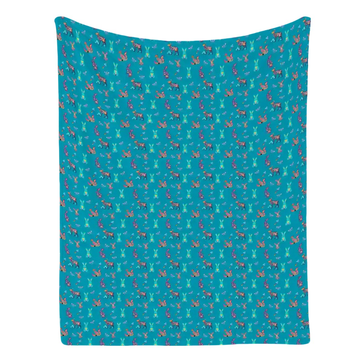 "Woodland Parade" Blankets - Rabbit Haven