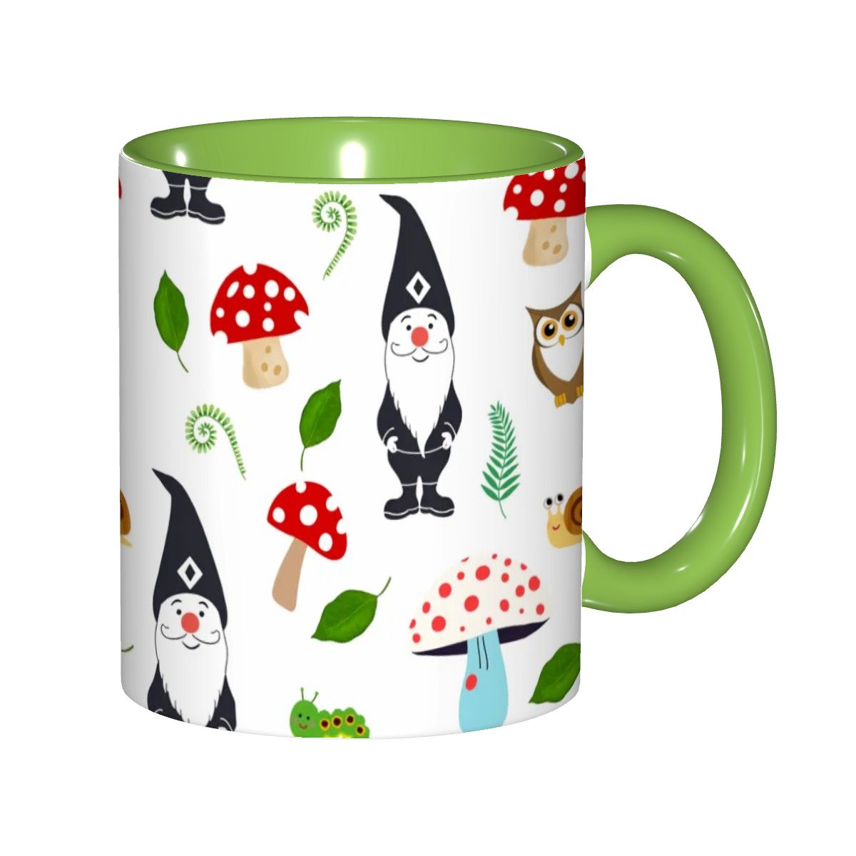"Woodland Magic" 11oz Gnome Mug - Rabbit Haven