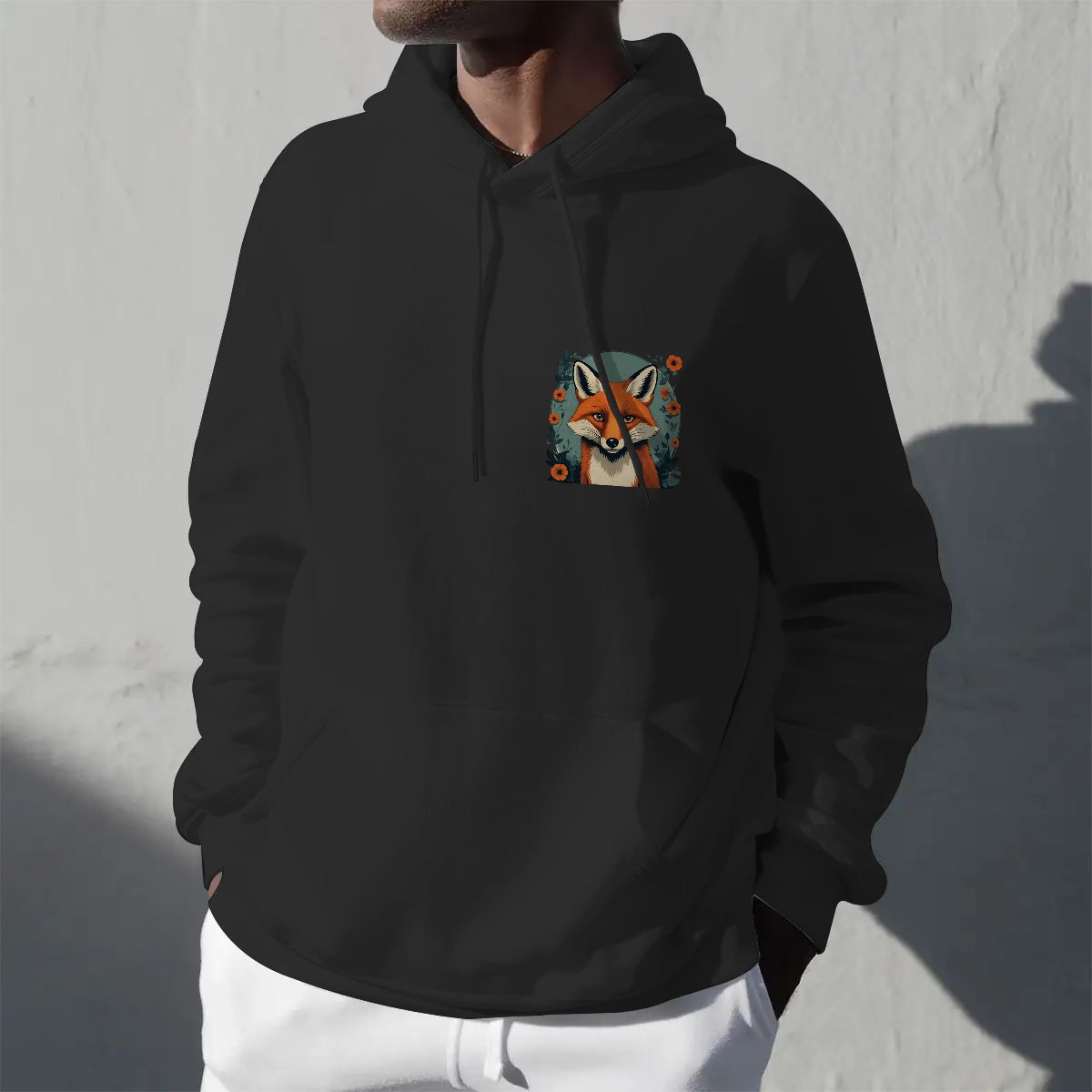 "Sunset Scout" Adult Hoodie Double-Sided Design - Rabbit Haven