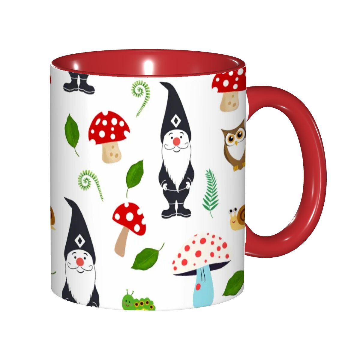 "Woodland Magic" 11oz Gnome Mug - Rabbit Haven