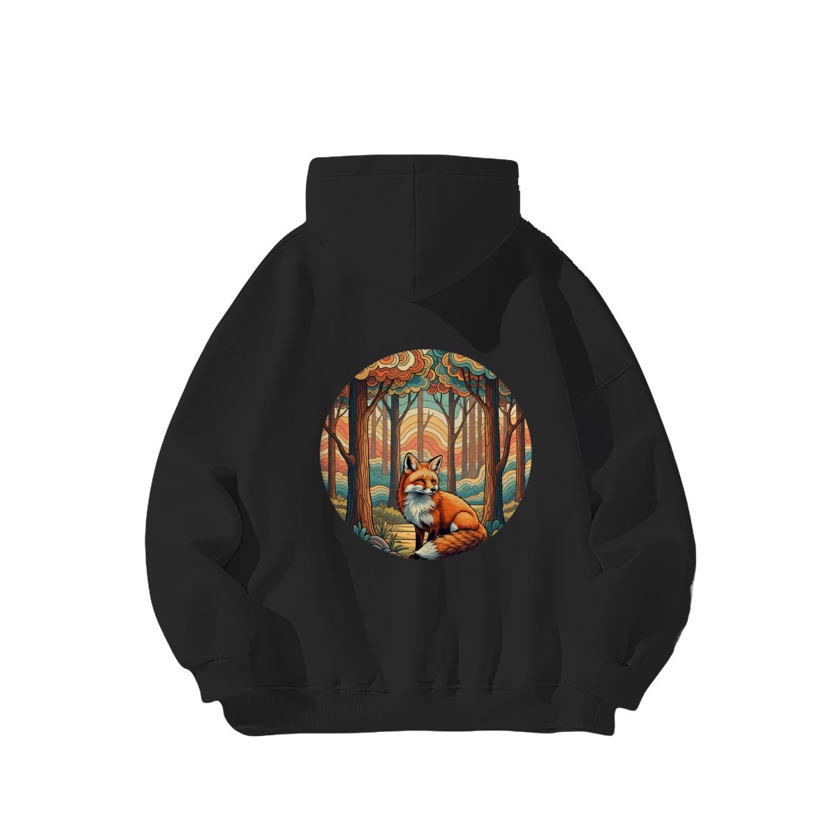 "Sunset Scout" Adult Hoodie Double-Sided Design - Rabbit Haven