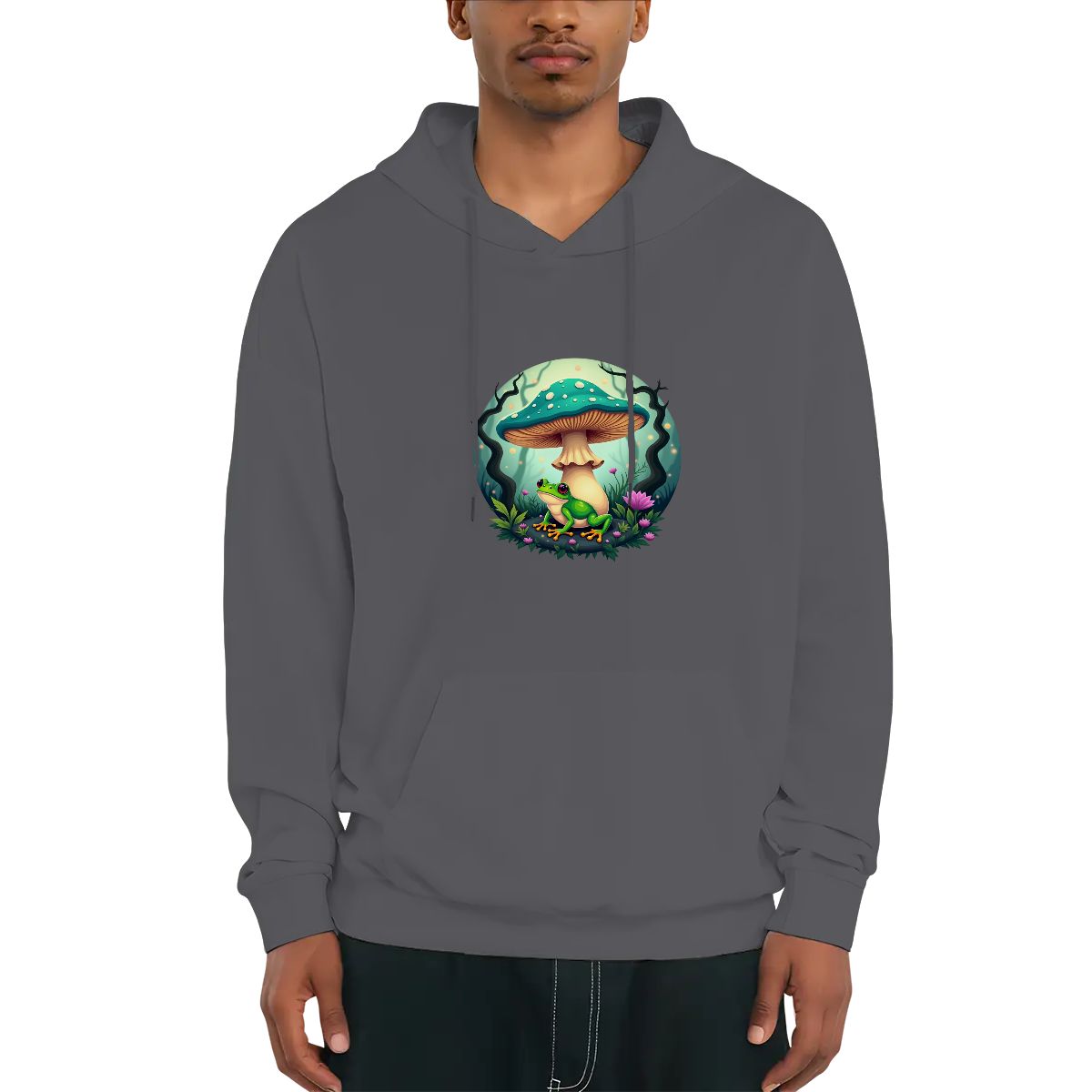 "Cap Guardian" Adult Hoodie Double-Sided Design - Rabbit Haven