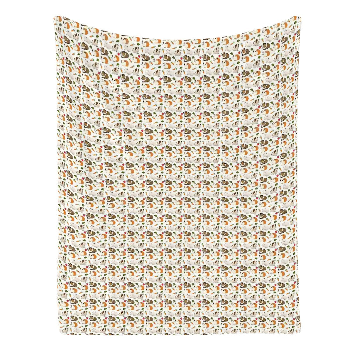 "Cavy Crew" White Guinea Pig Blankets - Rabbit Haven