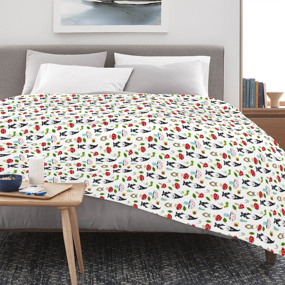 "Woodland Magic" Gnome Blankets - Rabbit Haven
