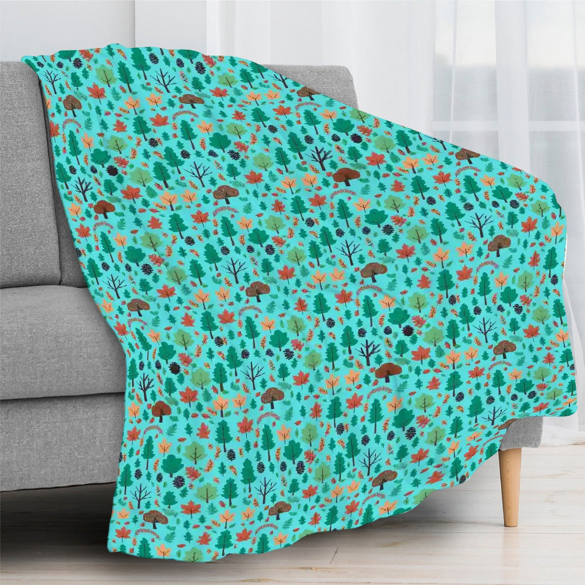 "Autumn Tapestry" Blankets - Rabbit Haven