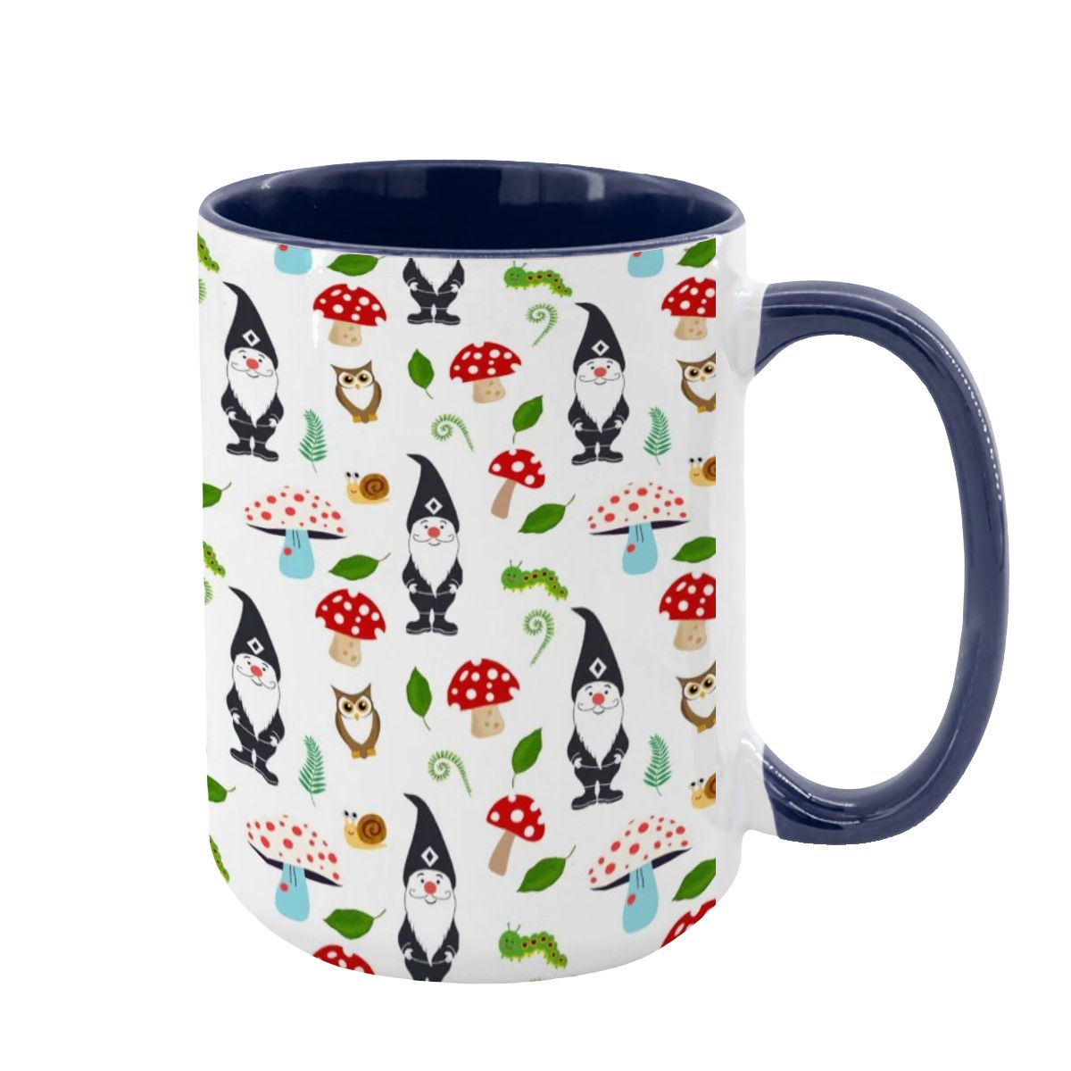 "Woodland Magic" 15oz Gnome Mug - Rabbit Haven