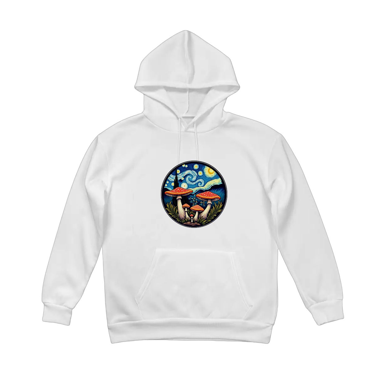 "Amanita Mushroom" Adult Hoodie - Rabbit Haven
