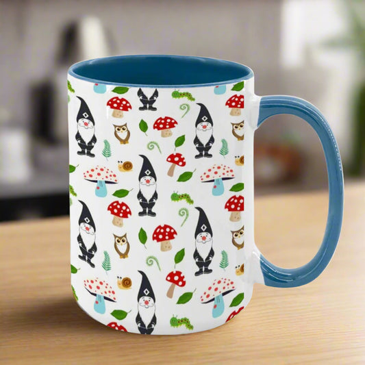 "Woodland Magic" 15oz Gnome Mug - Rabbit Haven