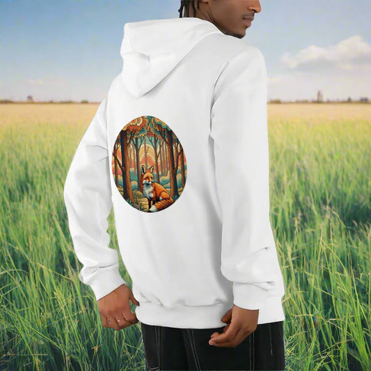"Sunset Scout" Adult Hoodie Double-Sided Design - Rabbit Haven