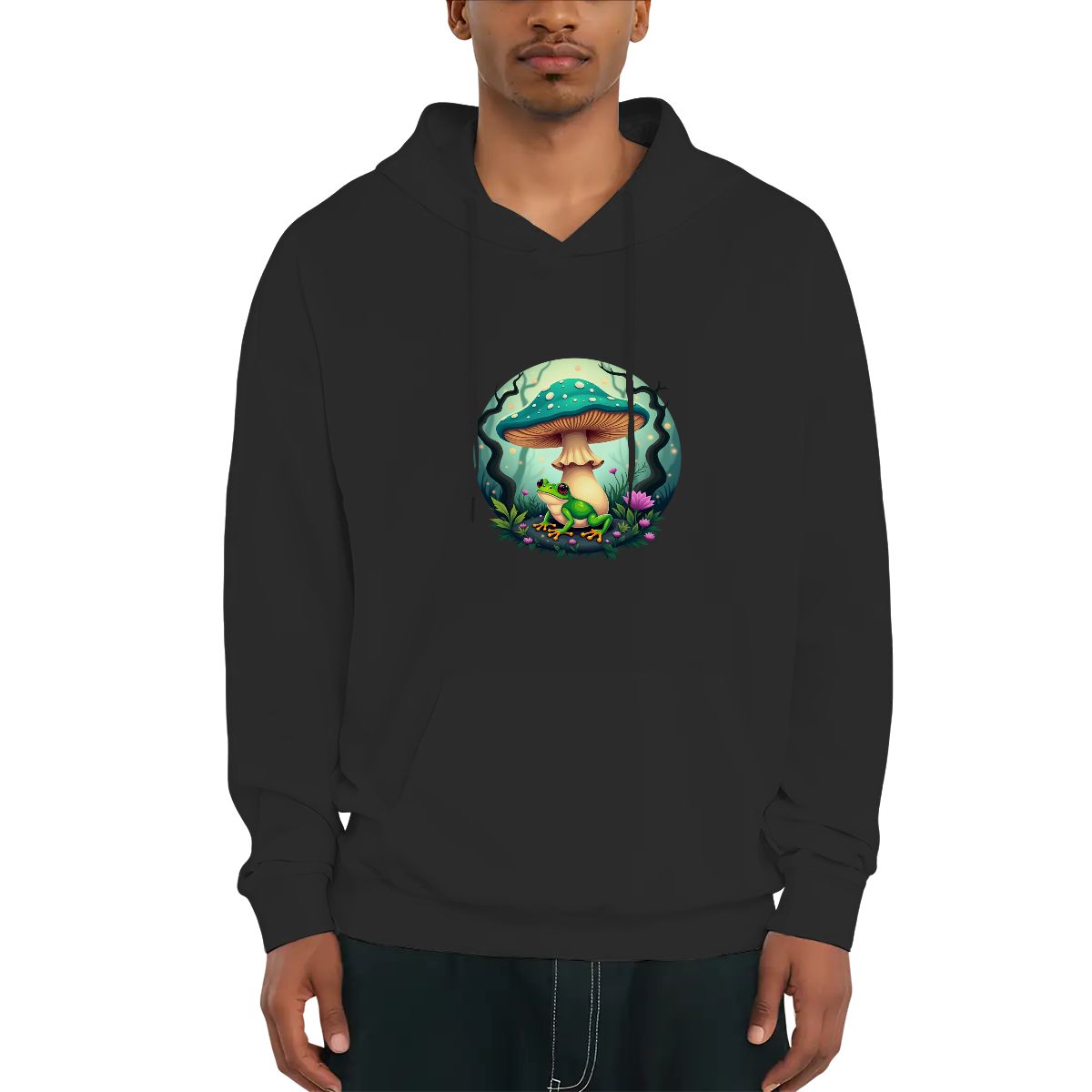 "Cap Guardian" Adult Hoodie Double-Sided Design - Rabbit Haven