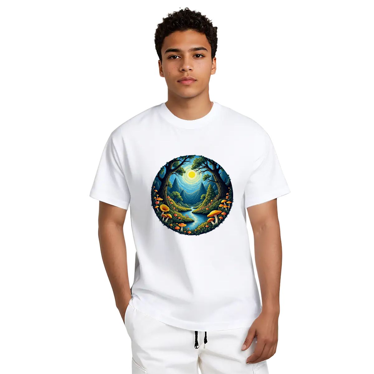 "Enchanted Forest" T-Shirt - Rabbit Haven