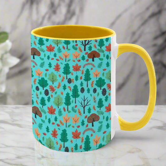 "Autumn Tapestry" 15oz Mug - Rabbit Haven