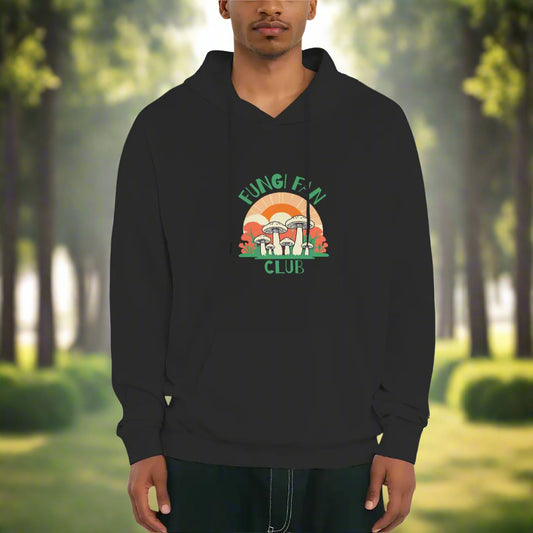 "Fungi Fan Club" Adult Mushroom Hoodie - Rabbit Haven